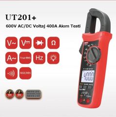 UNI-T UT201+ 400-600A AC Pensampermetre True Rms + NCV 400-600A