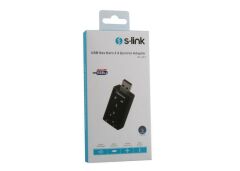 S-link SL-U61 USB Ses Kartı 2.0 Çevirici Adaptör