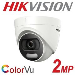 Hikvision DS-2CE70DF0T-PF 2MP 2.8mm Colorvu Dome AHD Kamera