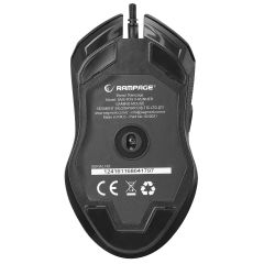Rampage SMX-R79 X-Runner USB Siyah 10000dpi Gaming Oyuncu Mouse
