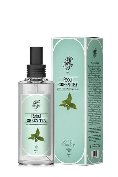 REBUL GREEN TEA 100 ML KOLONYA CAM ŞİŞE SPREY