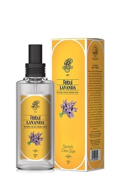 REBUL LAVANDA 100 ML KOLONYA CAM ŞİŞE SPREY