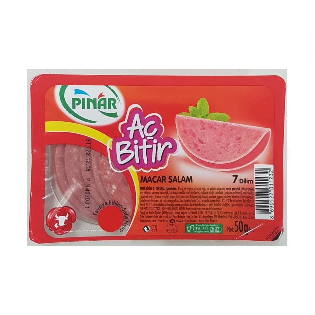 AÇ BİTİR SALAM MACAR 50GR