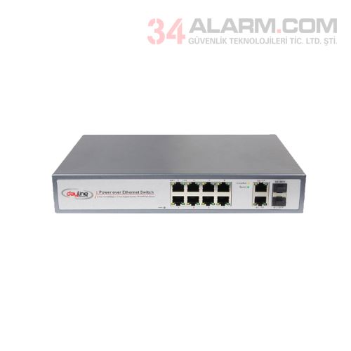 SWP-POE31108PFB 8 Port PoE Switch