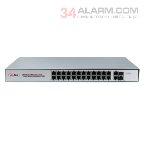 SWP-POE33028PF-AT 24 Port PoE Gbit Switch