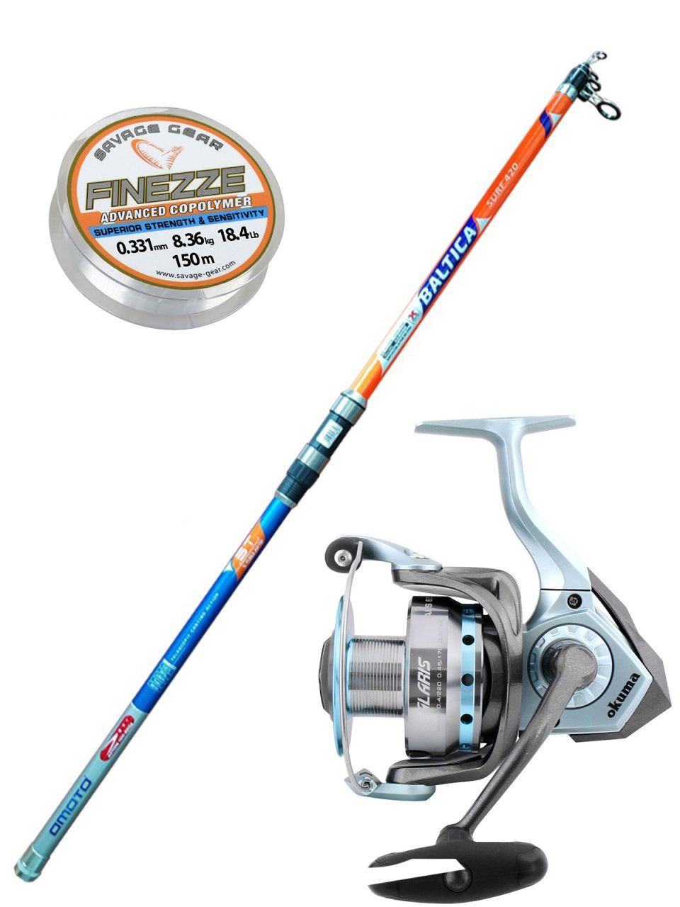 Okuma Alaris 55 - Baltica 420cm Surf Olta Seti