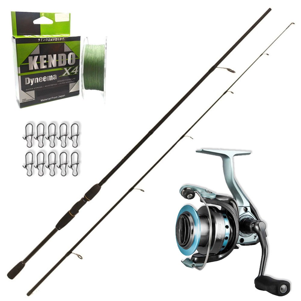 Okuma Alaris 40 - Remixon Double Black 270cm Spin Olta Seti