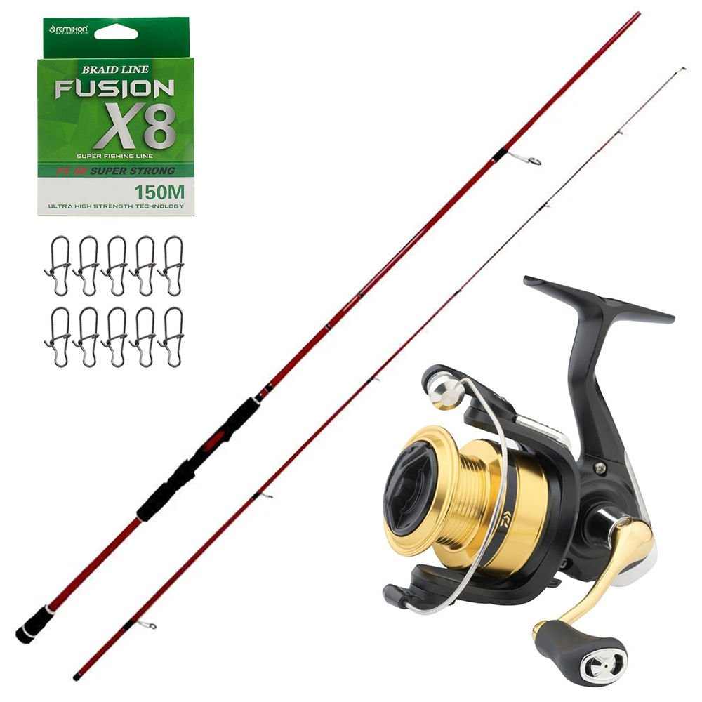 Okuma Red Spin 212cm 1-12gr - Daiwa RS 1000 LRF Olta Seti