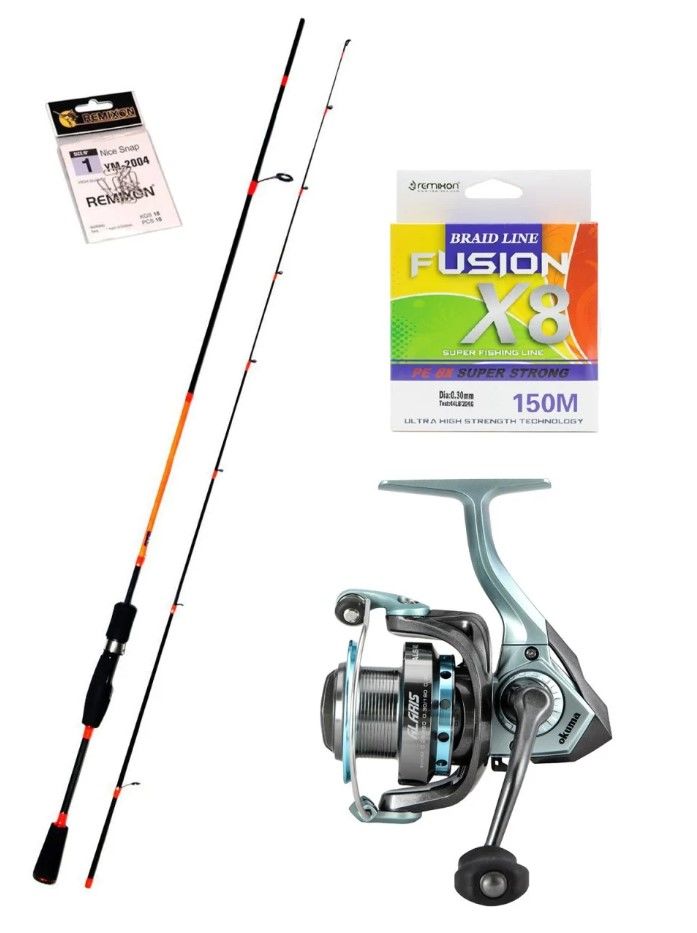 Okuma Alaris 30 - Fujin Salty Rugger Aji 230cm 0,8-10gr LRF Olta Seti
