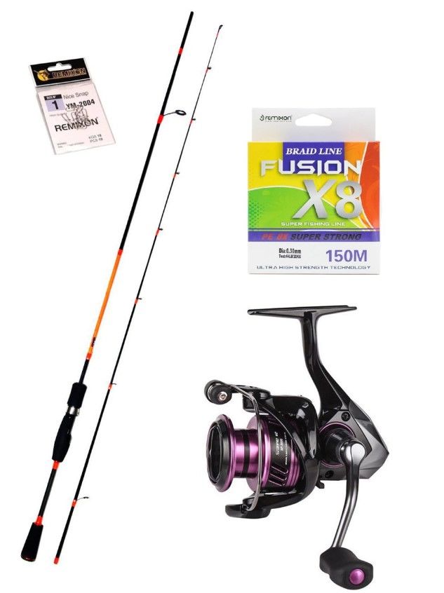 Okuma Scorpio 1000 - Fujin Salty Rugger Kurodai 230cm 2-15gr LRF Olta Seti