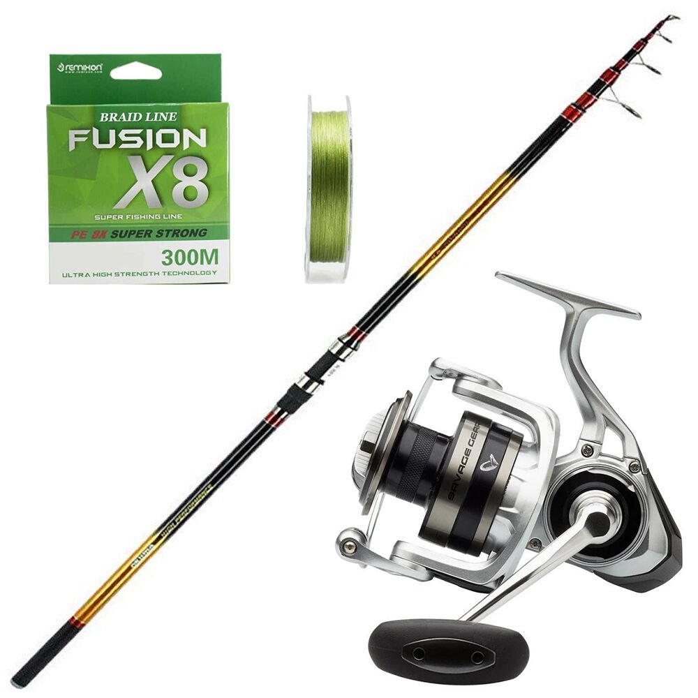 Savage Gear Sgs6 6000 - Okuma Savant 420cm Surf Olta Seti