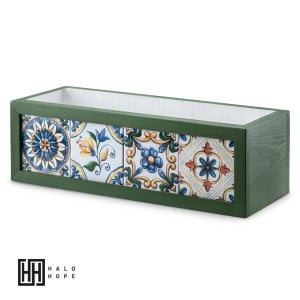 Planter with Mexican Tiles