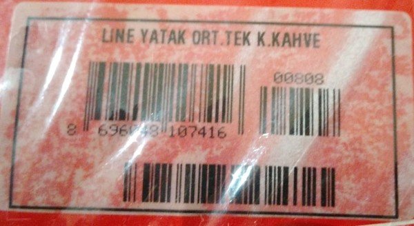 TAÇ LINE YATAK ORTÜSÜ  TEK KİŞİLİK K.KAHVE