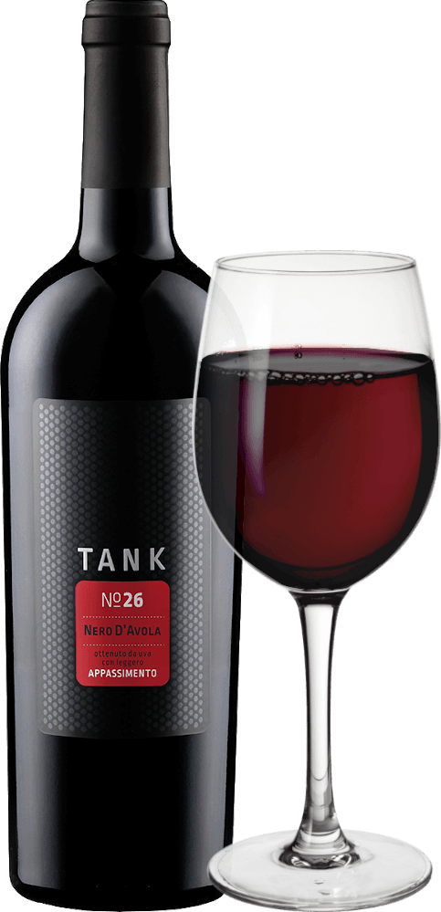 Nero D’Avola Sicilia DOC Appassimento Tank N°26  750 ml  Kırmızı  şarap