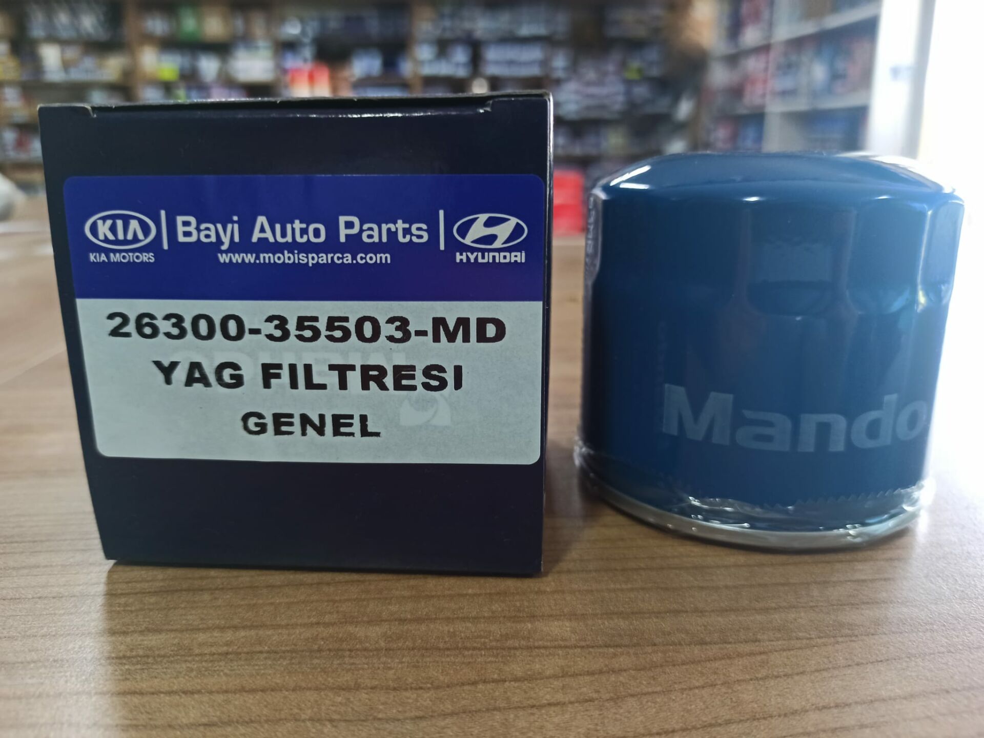 Mando Yağ Filtresi (Kia - Hyundai Araçlarla Uyumludur)