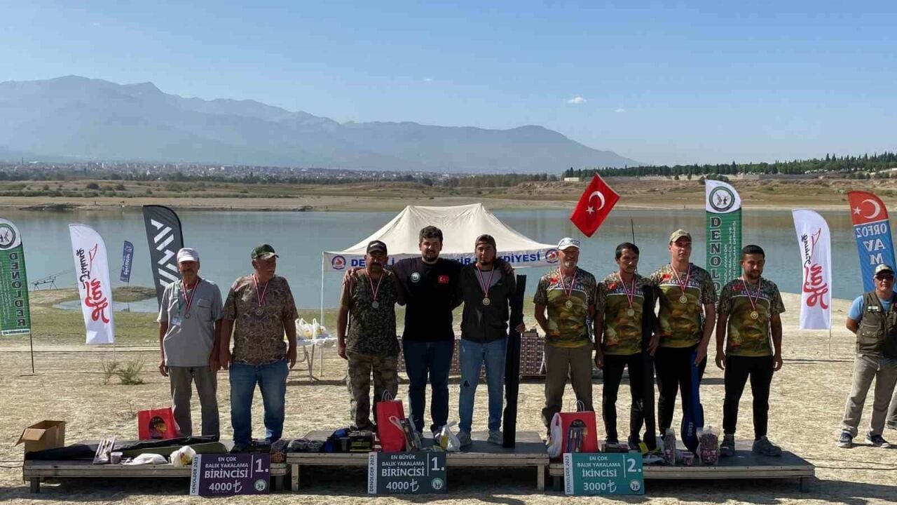 Denizli 4. Sazan Avı yarışması