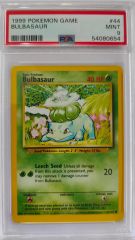 1999 POKEMON GAME BULBASAUR MINT PSA 9