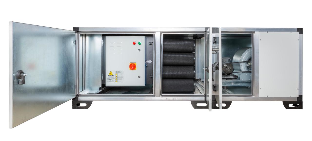 SEFF-15 Elektrostatik 15000 m³/h Koku ve Duman Tutucu