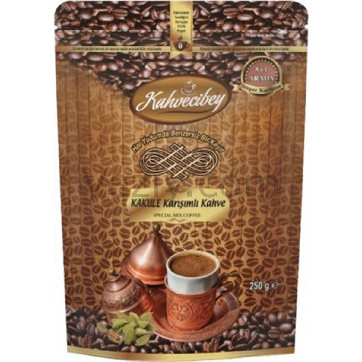 Kahvecibey Kakule Karışımlı Kahve 250 gr