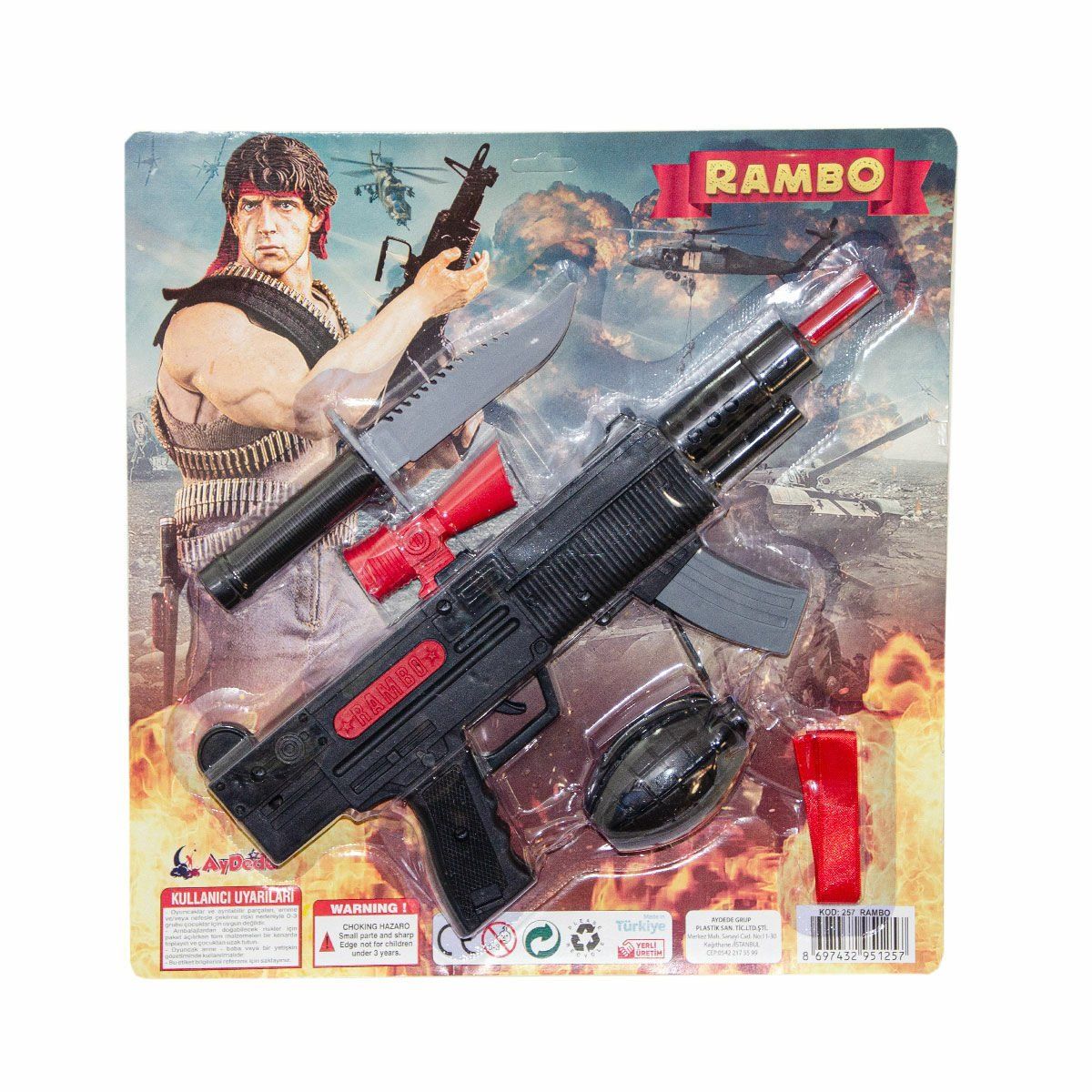 125 Rambo Oyun Seti -Aydede