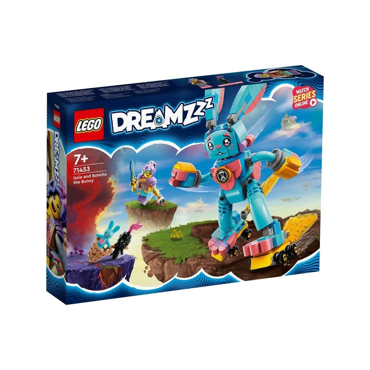 71453 LEGO® DREAMZzz™ Izzie ve Tavşan Bunchu 259 parça +7 yaş