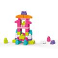 CYP67 MEGA BLOKS® 60 parçalı Blok Torbaları 2 asorti - Mavi - Pembe +1 yaş