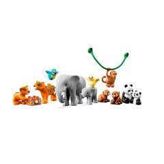 10974 Lego Duplo - Vahşi Asya Hayvanları, 117 parça +2 yaş