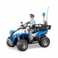 BR63010 ATV Polis Aracı + Erkek Polis Memuru ve Aksesuarları