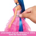 HRR16 Barbie Mavi Saçlı Prenses Bebek