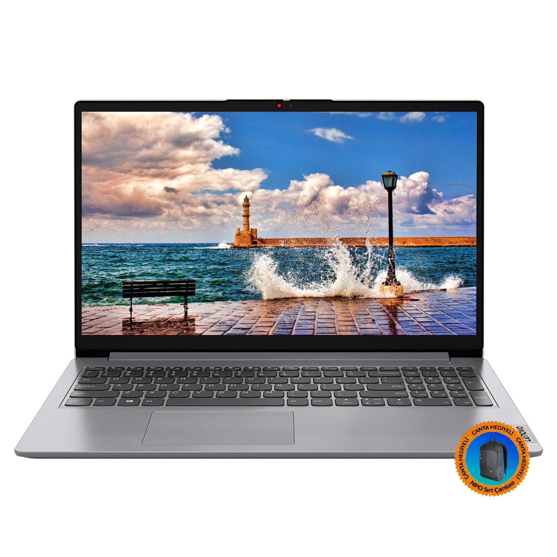 Lenovo IdeaPad 1 82R400KUTX01 Ryzen5 5500U 8GB 1TBSSD 15.6'' FullHD FreeDOS Taşınabilir Bilgisayar-CNT002