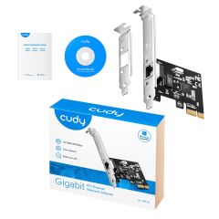 Cudy PE10 WOL 10/100/1000Mbps Gigabit PCI LAN Express Adaptör