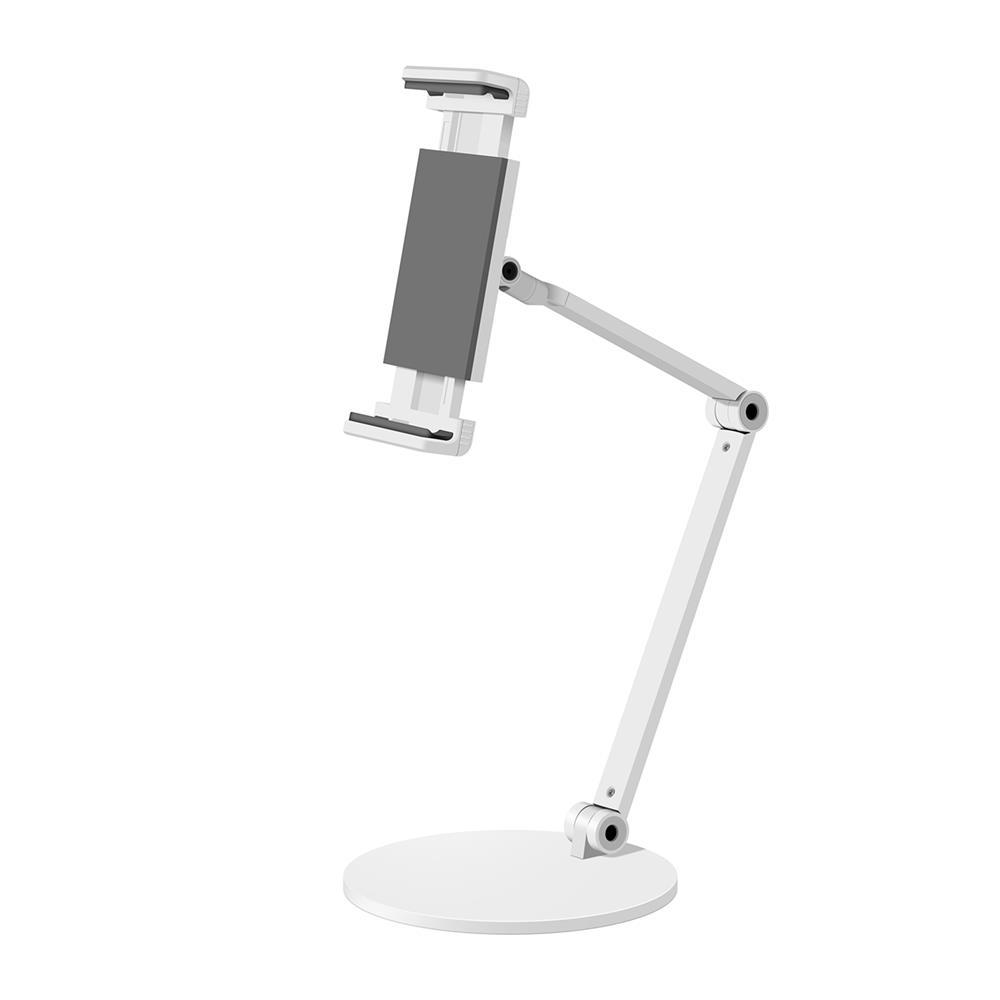 NPO STD20144LG 360°Ayarlanabilir Teleskobik 4''-13'' Ergonomik Tablet Standı Gümüş Gri