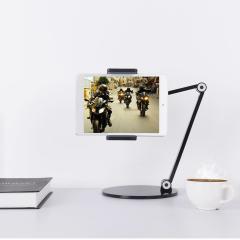 NPO STD20144LG 360° Ayarlanabilir Teleskobik 4''-13'' Ergonomik Tablet Standı Koyu Gri