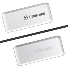 Transcend TS-RDF5W SD/microSD USB 3.1 Kart Okuyucu Beyaz