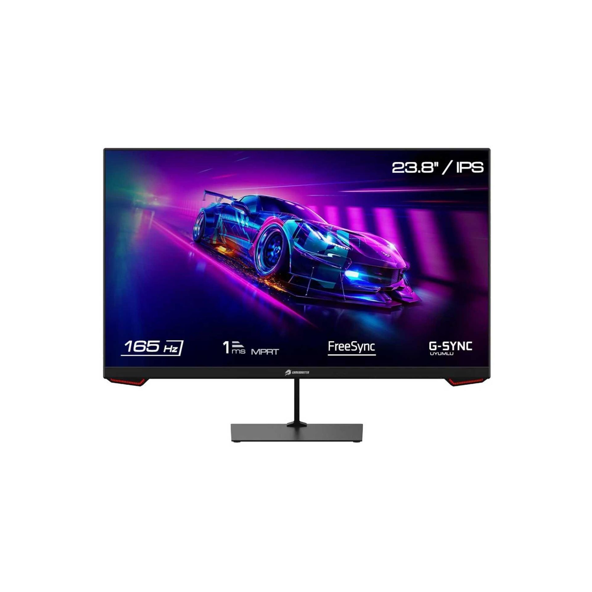 GameBooster GB-2417FF 23.8'' 165hz 1ms FreeSync G-Sync HDMI+DP FullHD IPS Oyuncu Monitör