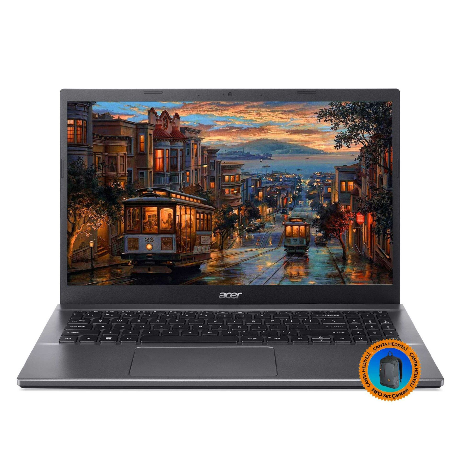 Acer Aspire 5 A515-57-525E NX.KN3EY.003A8 i5-12450H 32GB 512SSD 15.6'' FullHD FreeDOS Taşınabilir Bilgisayar-CNT009