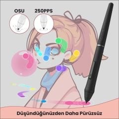 Veikk VK640 6 x 4'' 6 Kısayol Tuşlu Grafik Tablet + Kalem