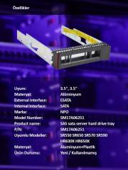 NPO SM17A06251 Lenovo Uyumlu 3.5'' Disk Kızağı (SR650 SR550 SR570 SR590 HR630X HR650S)