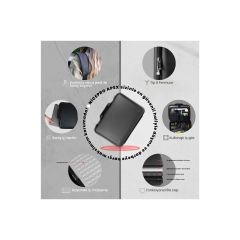 NPO Apex 14'' Macbook ve Ipad Uyumlu,Ultra Korumalı ProBag Notebook Çantası-Siyah