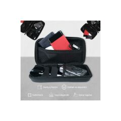 NPO B&B Large Case Ultra Darbe Koruyuculu,Kablo,HDD ve Aksesuar için Çok Amaçlı HardCase Çanta-Siyah