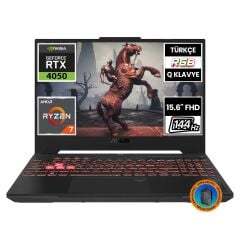 Asus TUF Gaming A15 FA507NU-LP030A6 Ryzen7 7735HS 32GB 512SSD RTX4050 15.6'' FullHD FreeDOS Taşınabilir Bilgisayar-CNT007