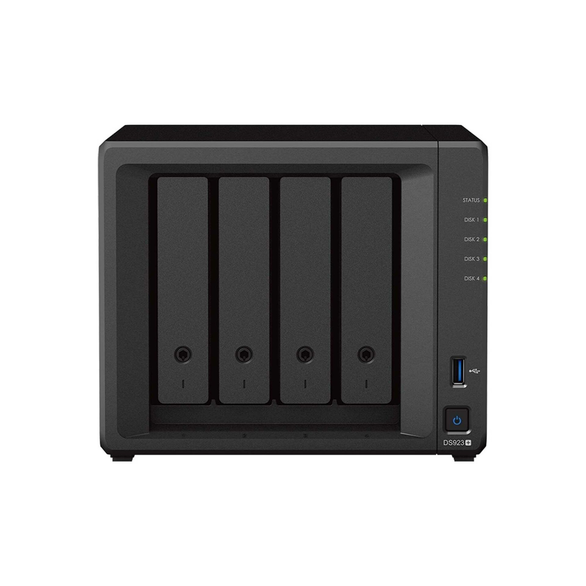 SYNOLOGY DS923PLUS06 Ryzen R1600 4GB 4x2TB HDD 4x3.5'' SATA Desteği RAID(0-1-5-6-10) NAS Depolama Ünitesi