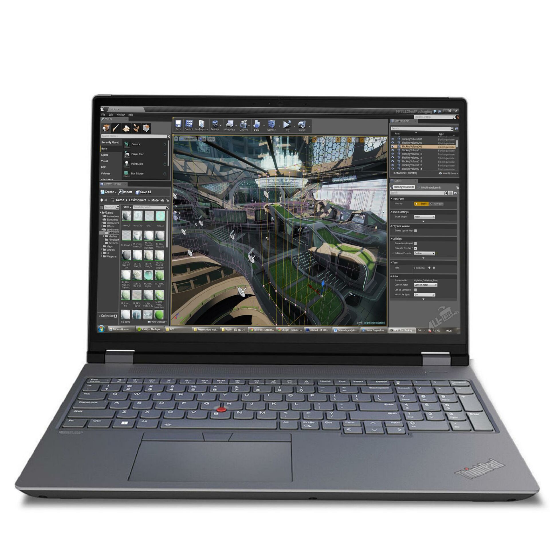 Lenovo ThinkPad P16 21FA0003TX01 i9-13980HX 16GB 1TBSSD RTX2000 16'' QHD+ W11P Taşınabilir İş İstasyonu