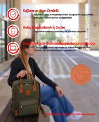 NPO DailyLife 16'' Unisex Smart Notebook Günlük Sırt Çantası-Siyah (DL01B)