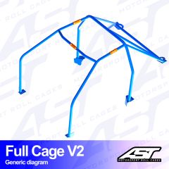Roll Cage MAZDA RX-7 (FD) 3-doors Coupe FULL CAGE V2