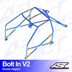 Roll Cage MINI Classic 2-doors Hatchback BOLT IN V2