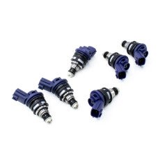 6 FUEL INJECTORS KIT 740CC/MIN SIDE FEED, NISSAN SKYLINE R32/R33 GTS-T 2.5L RB25DET 93-98