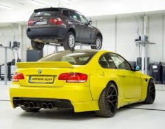 BMW E92 pandem style rear bumper lower parts