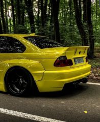 BMW E46 pandem style coupe rear spoiler