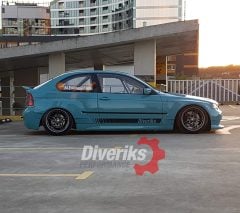 BMW E46 compact wide body kit